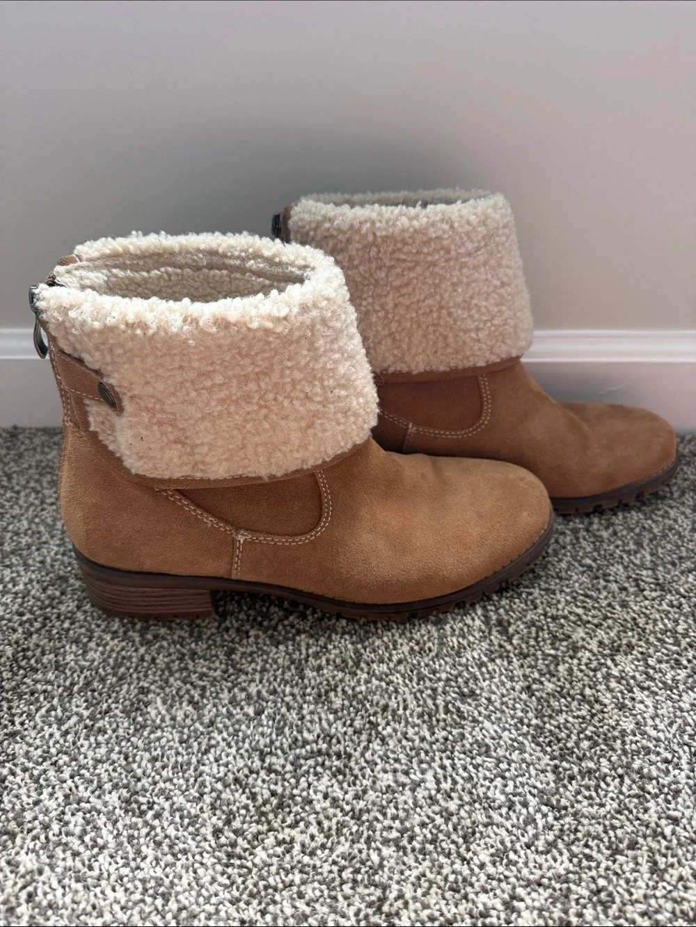 Bjorndal Linda Fold-Over Ankle Boots | W 9.5